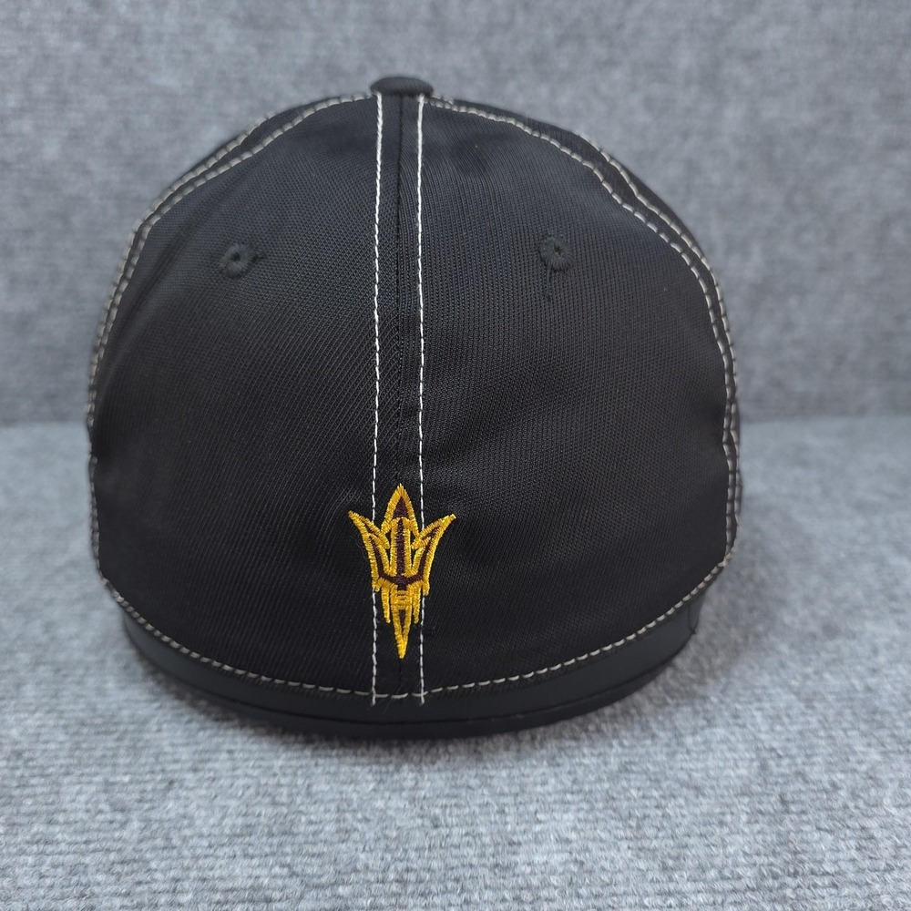 Arizona State Sun Devils Hat Cap Fitted Mens OS Black NCAA Top Of The World - Picture 3 of 7
